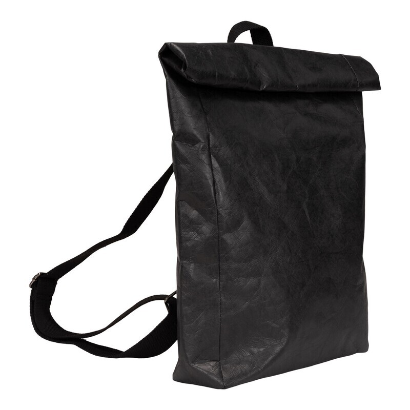 Rucksack Papier schwarz