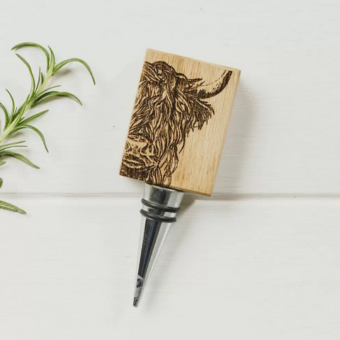 Wine Stopper Hochlandrind