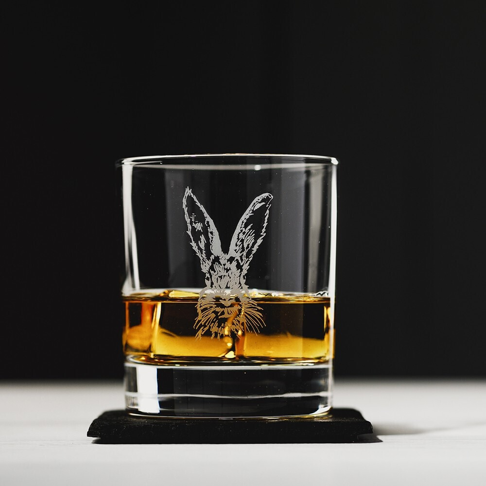 Scotch Whiskey Glas Hase