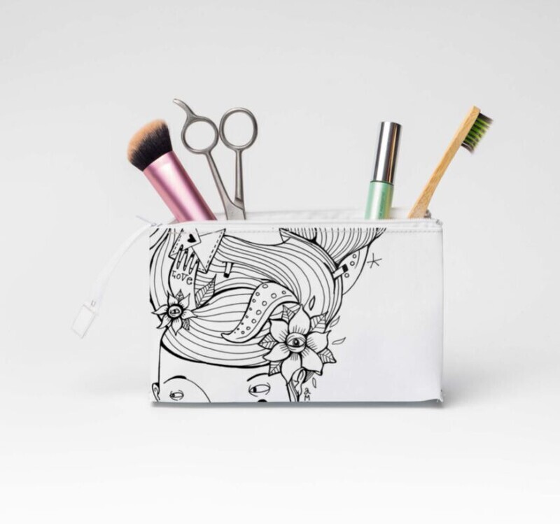 Kosmetiktasche aus Papier