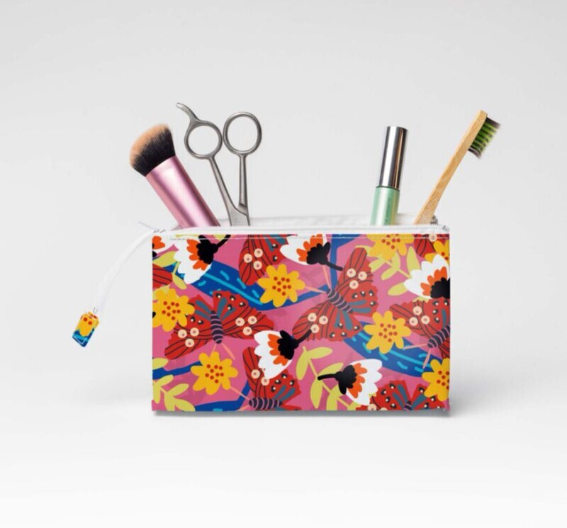 Kosmetiktasche aus Papier