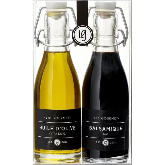 Set Olivenöl und Balsamico