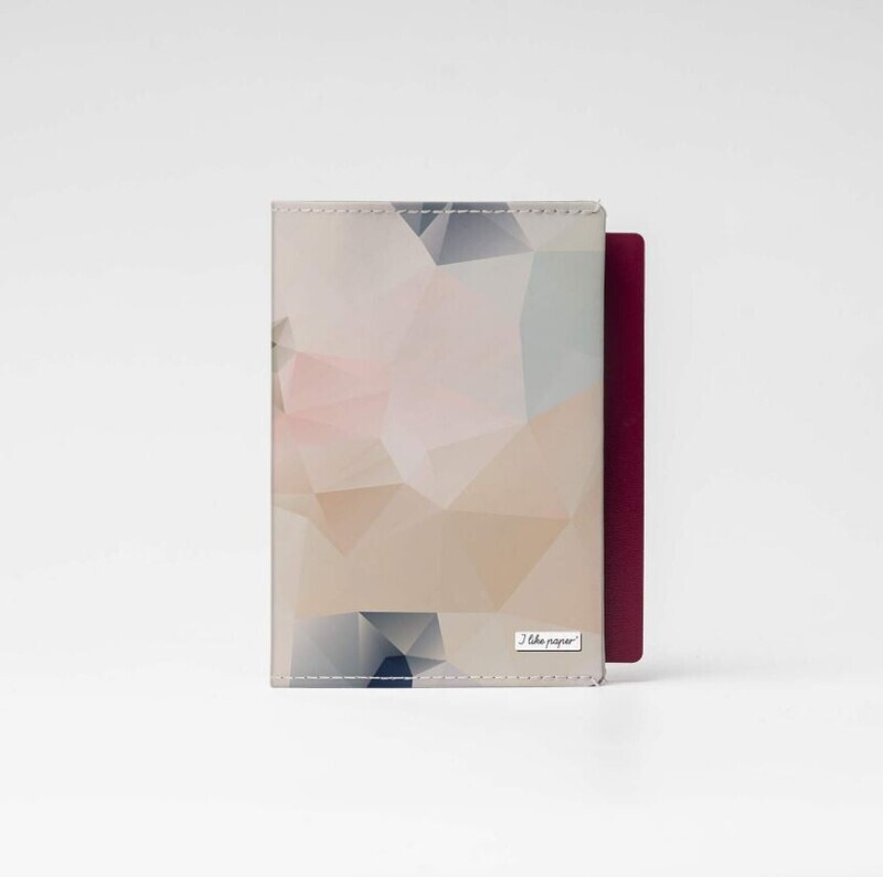 Reisepass- / Impfpasshülle Pastell