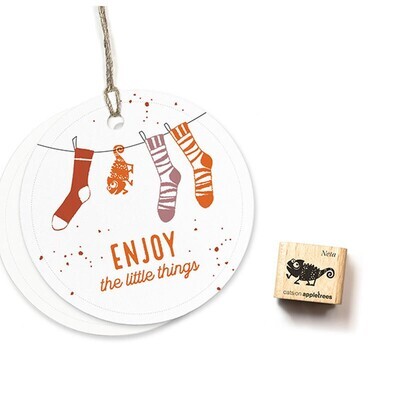 Ministempel Chamäleon