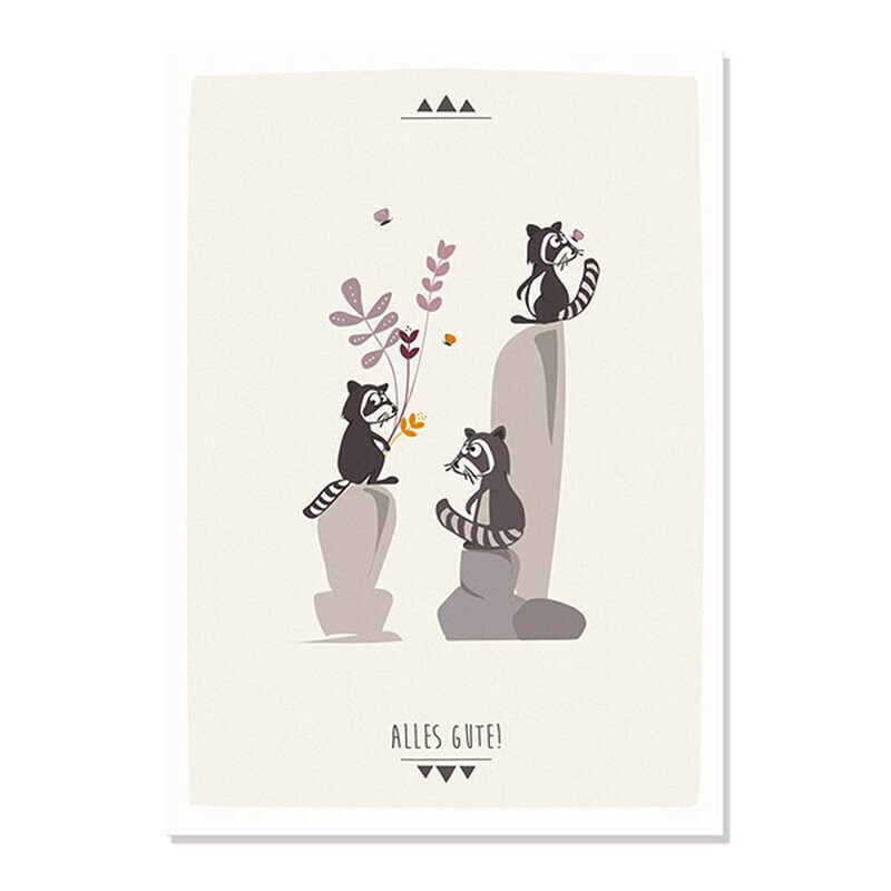 Postkarte Alles Gute!