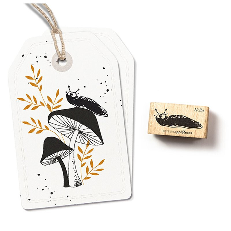 Stempel Nacktschnecke