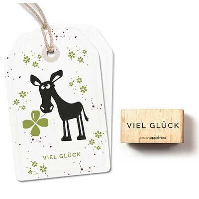 Stempel Viel Glück