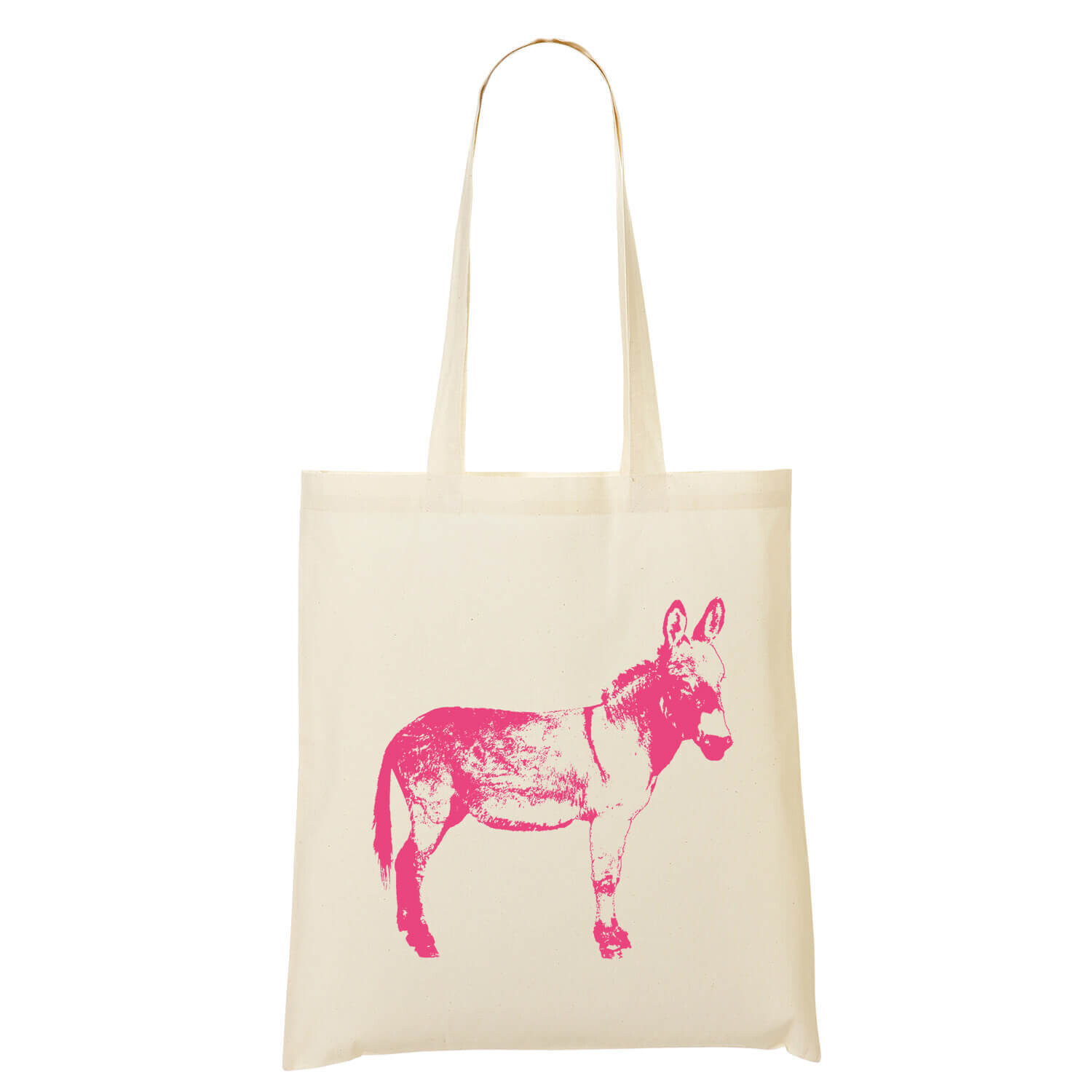 Stofftasche Esel