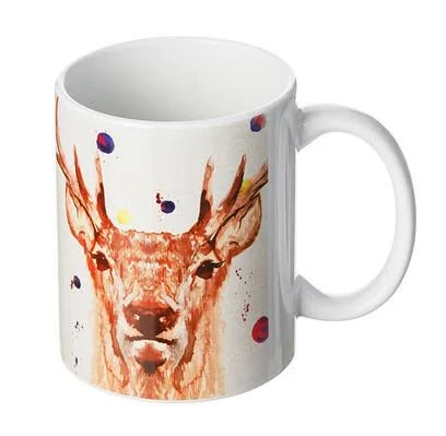 Keramiktasse Hirsch