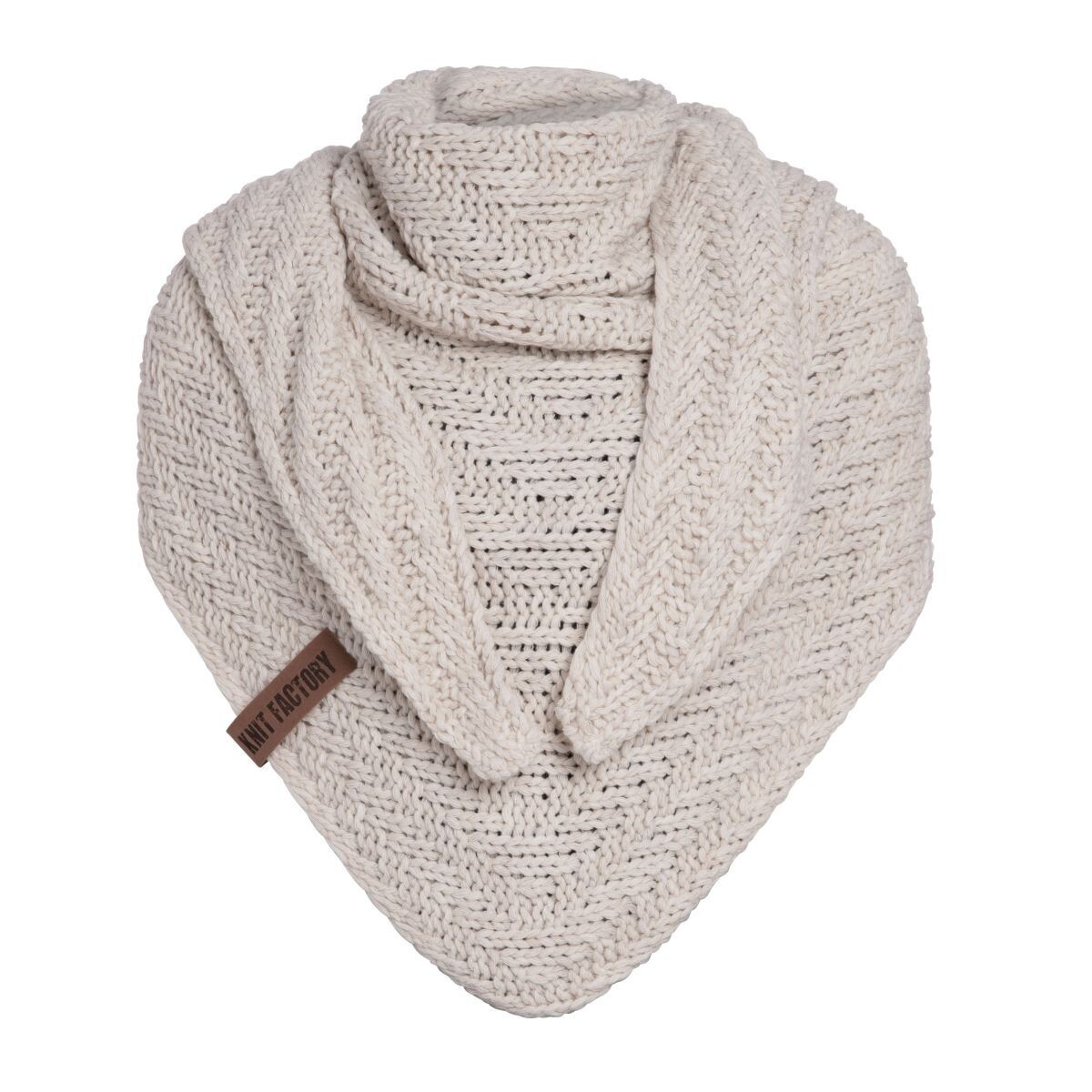 Dreieckschal Beige