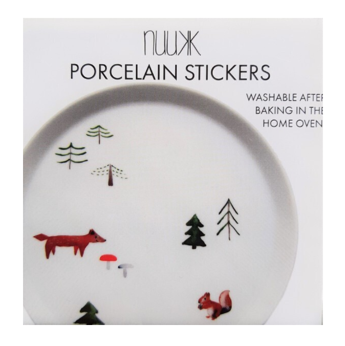 Nuukk Porzellansticker Fuchs & Wald