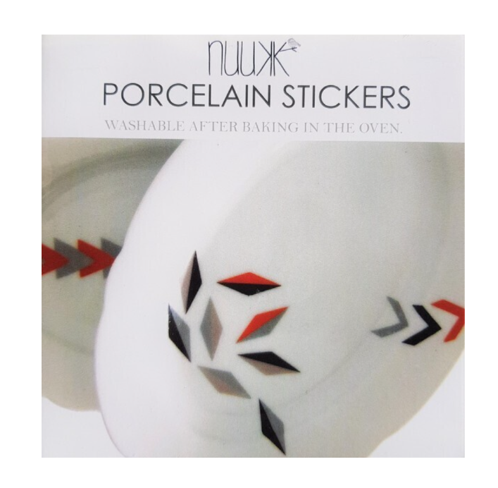 Nuukk Porzellansticker Ornamente