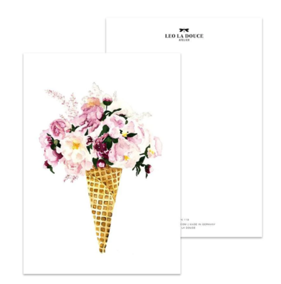 Postkarte Flower Cone
