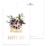 Postkarte Happy Day