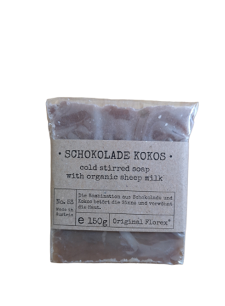 Schafmilchseife organic Schokolade Kokos