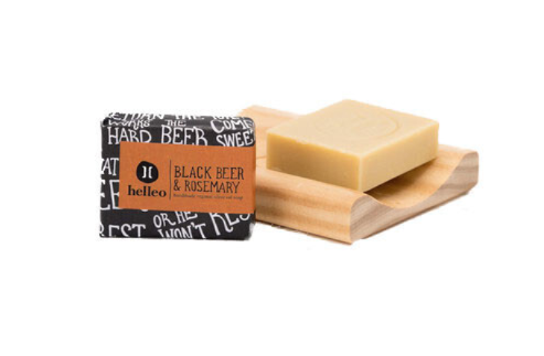 Mini Soap Schwarzbier &amp; Rosmarin