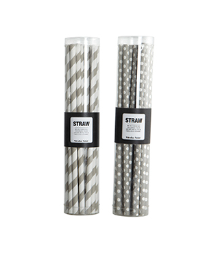 Papier Strohhalme 2er Pack