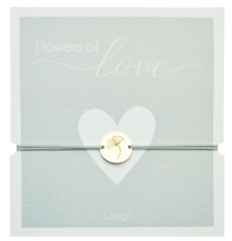 Armband Gingko vergoldet