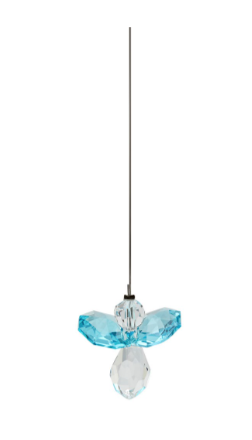 Schutzengel Swarovski Aquamarin