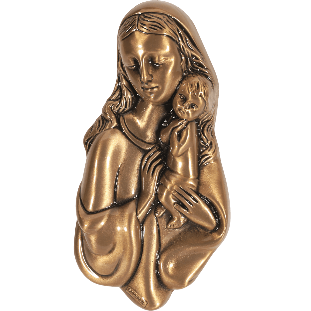 Vierge et l'enfant hauteur 19 cm