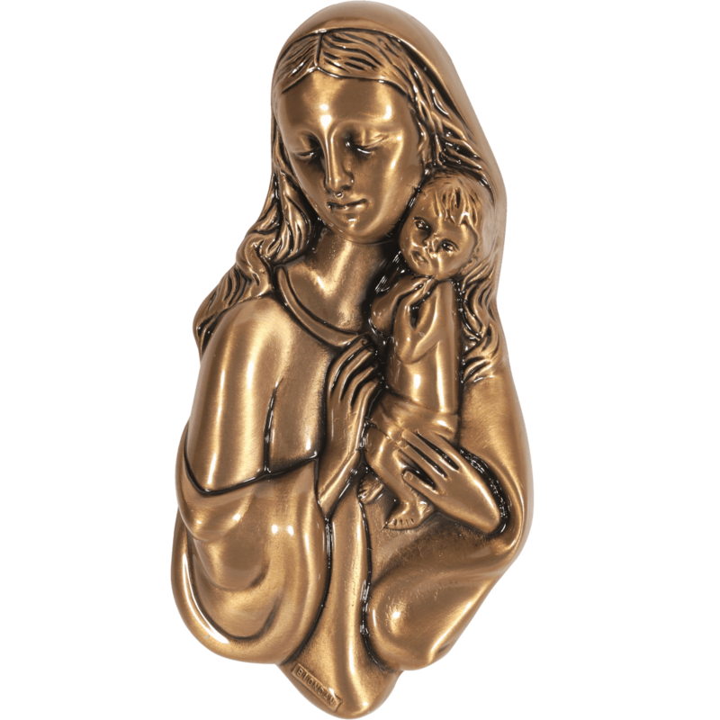 Vierge et l'enfant hauteur 19 cm
