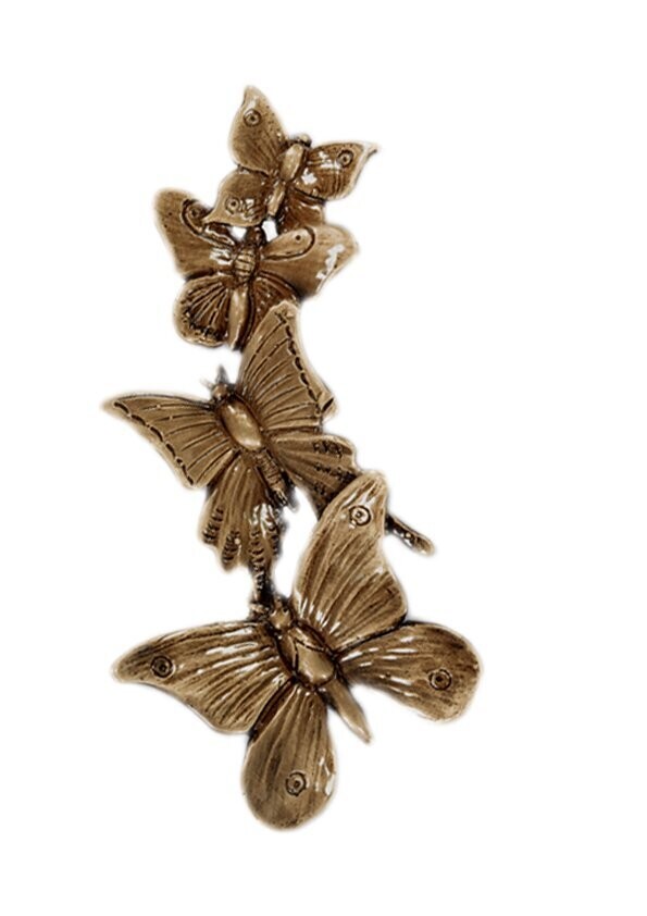 Les papillons h 13.5 x 5.6 cm