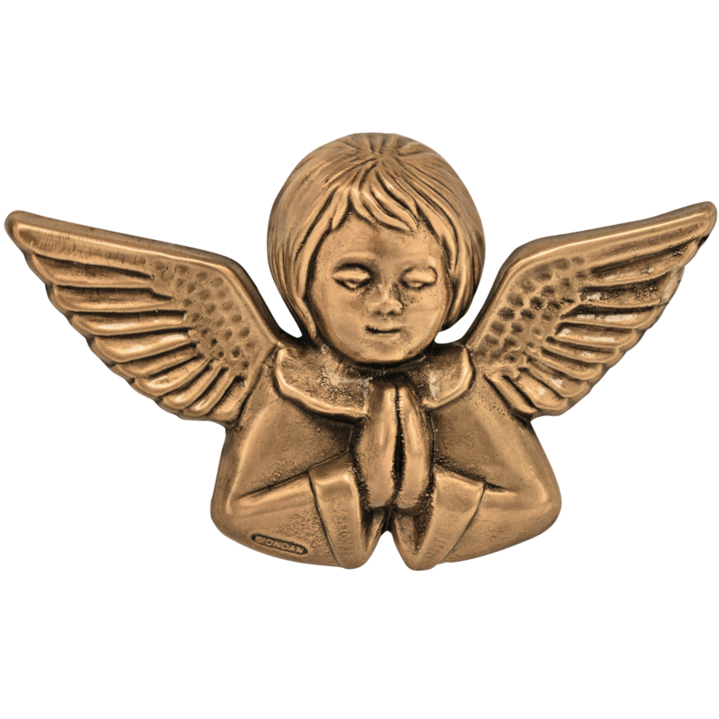 Prière de l'ange h 8,3 x 13,4 cm