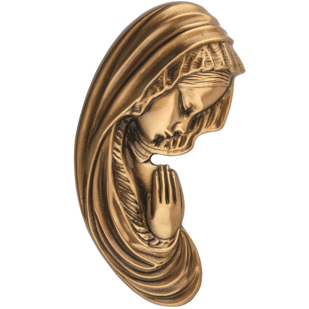 Prière de jeune fille gauche h 20 cm