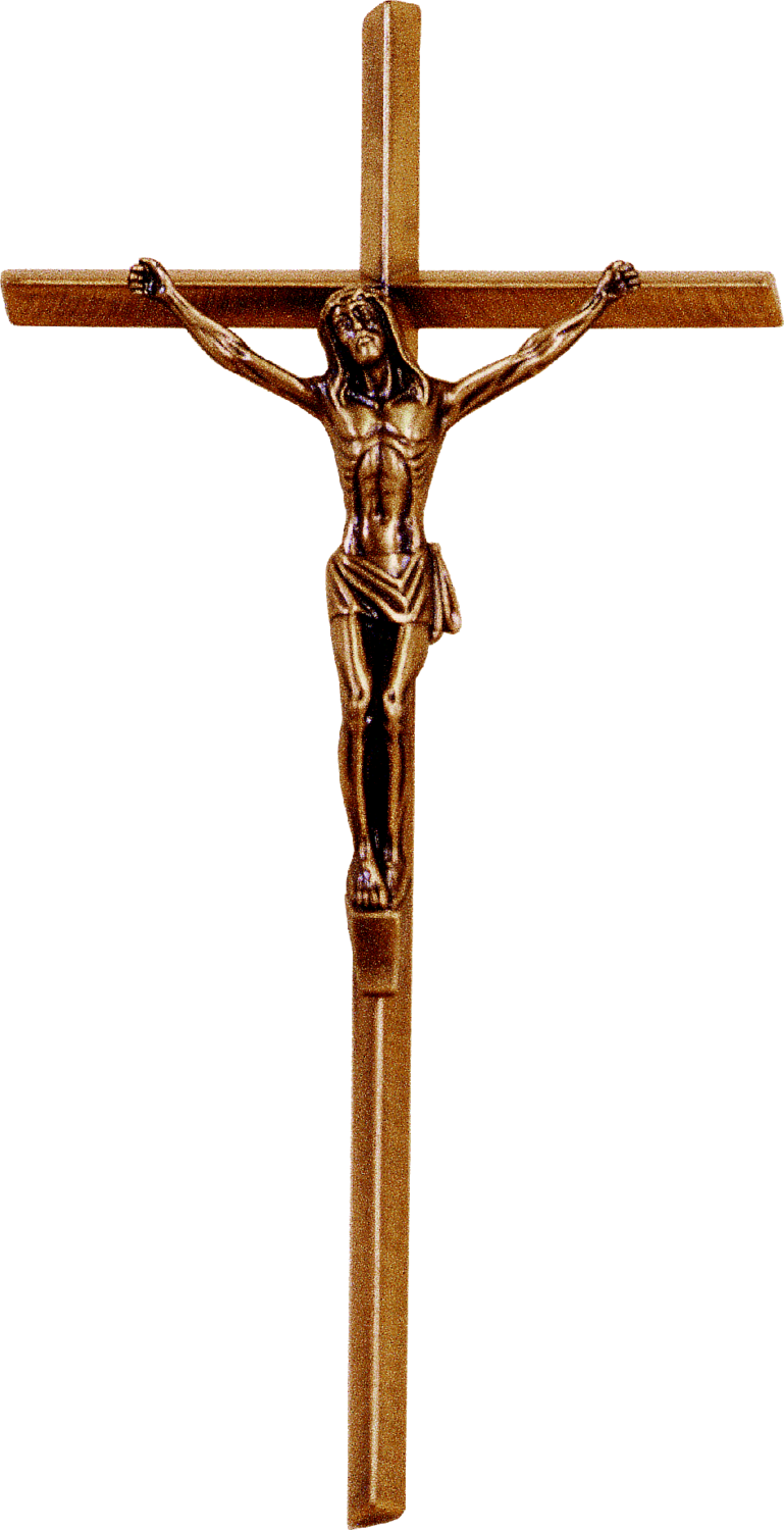 Le Christ sur sa croix h 40 x 20 cm