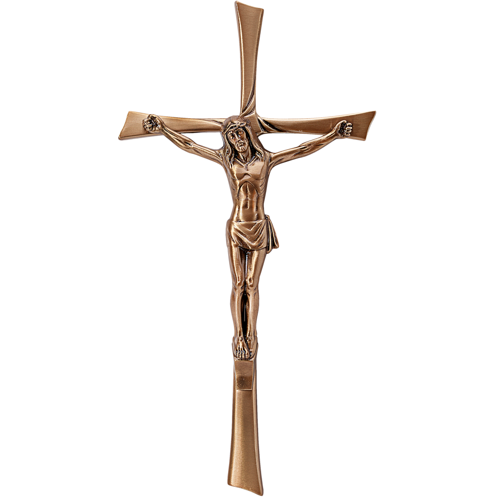 Christ sur sa croix h 41 x 21,5 cm