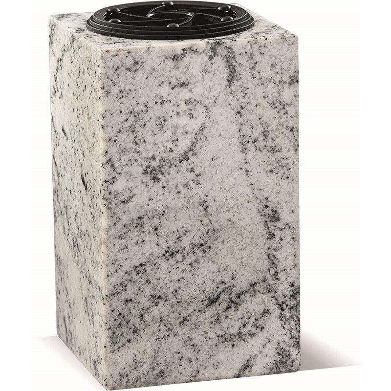 Vase V00-24 Viscount White 14 x 14 x 24 ht