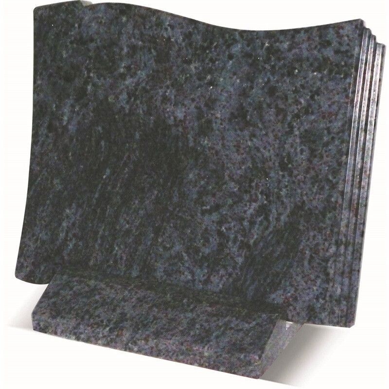 Plaque parchemin avec socle by Sansone Collection 30 x 20 x 2cm Maes Blue
