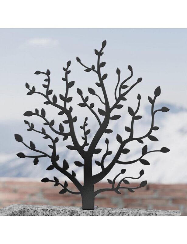 Stèle Arbre Pando Grand Modèle h 93 x 90 cm NOIRE