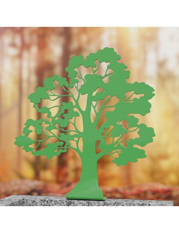 Stèle Chêne Petit Modèle h 60 x 58 cm VERTE