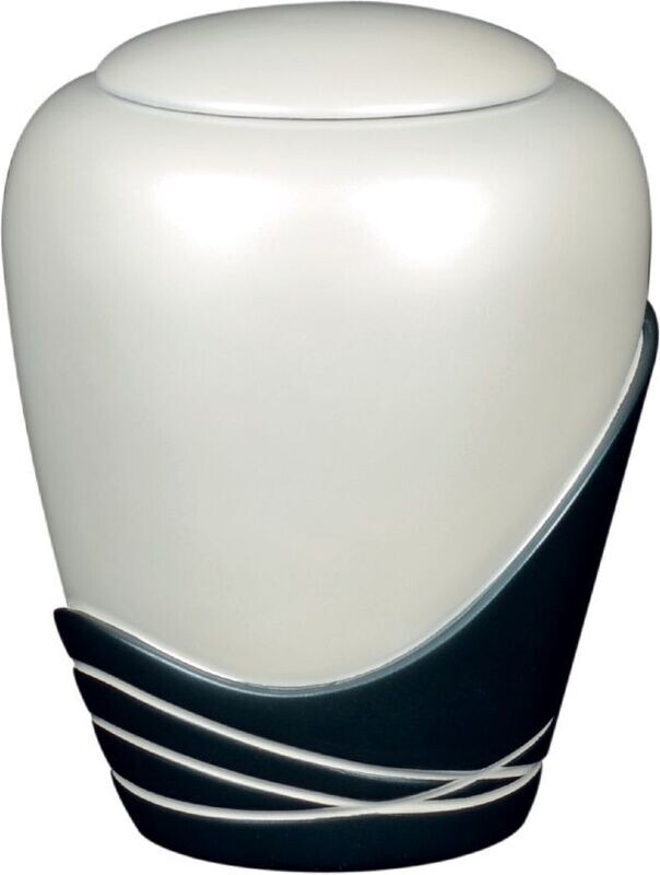 Urne GLOSSY blanche