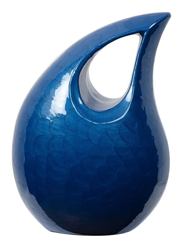 Urne LARME bleue