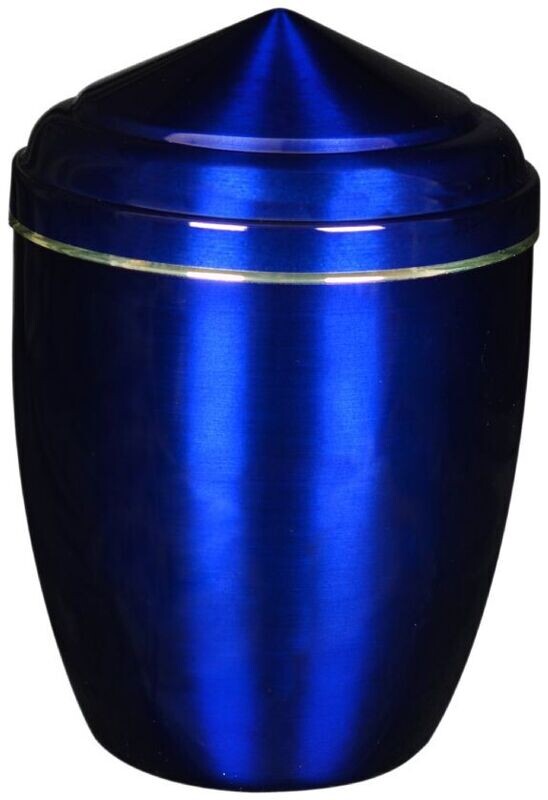 Urne LISERET DORE bleue