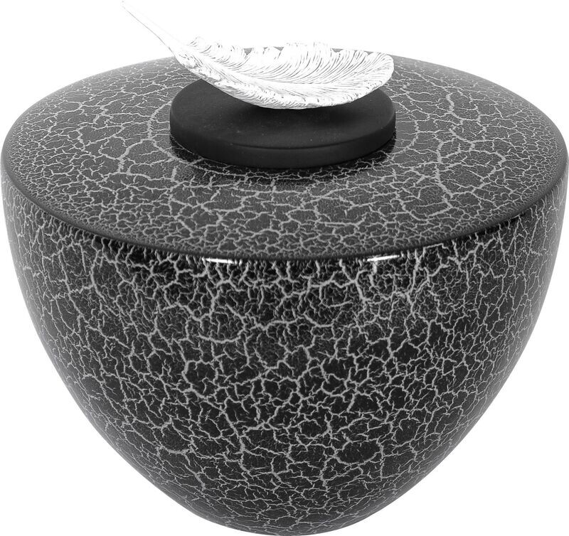 Urne PLUME noire