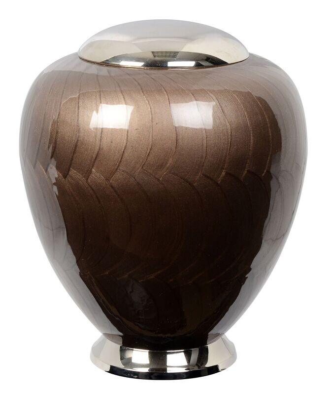 Urne SMOOTH marron