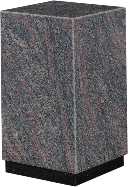 Urne CARREE en granit Paradisio