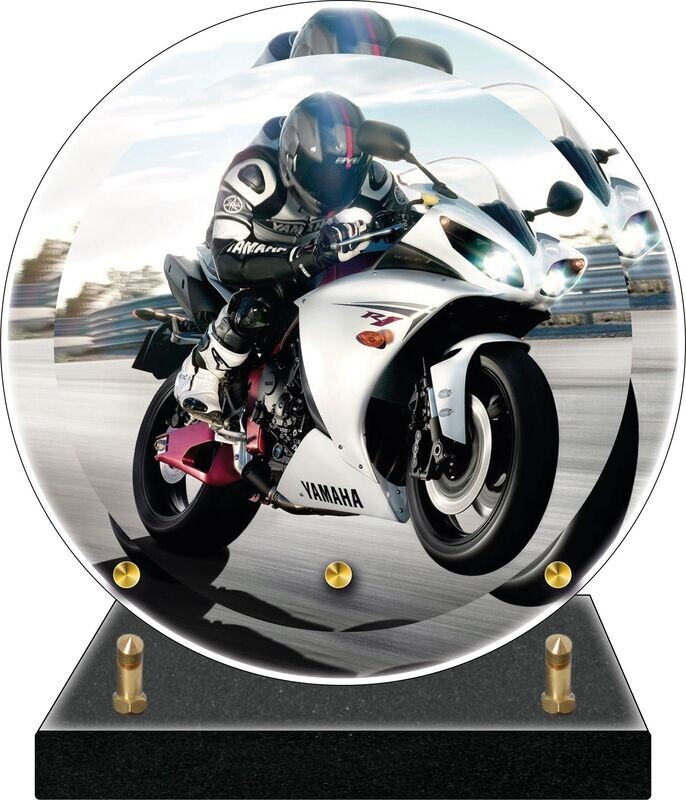 Plaque Altuglass DISQUE Moto