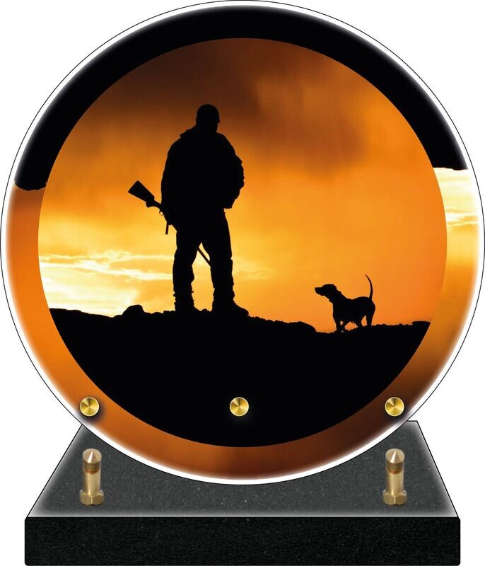 Plaque Altuglass DISQUE Chasse