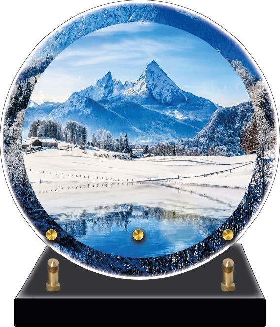 Plaque Altuglass DISQUE Montagne