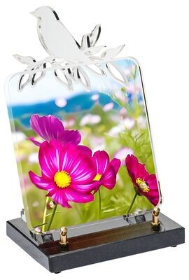 Plaque Altuglass BIRDY Fleurs