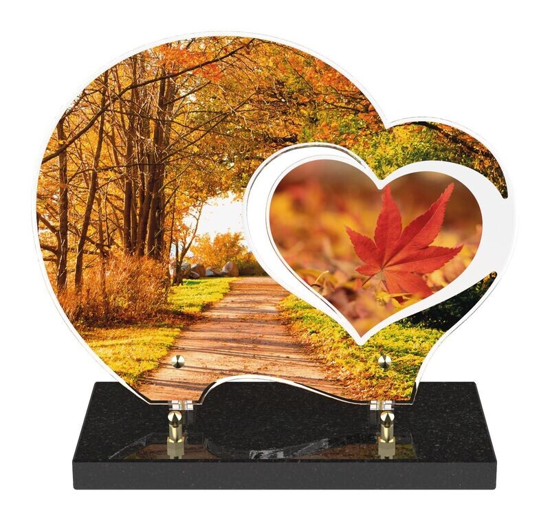 Plaque Altuglass DANS TON COEUR Forêt