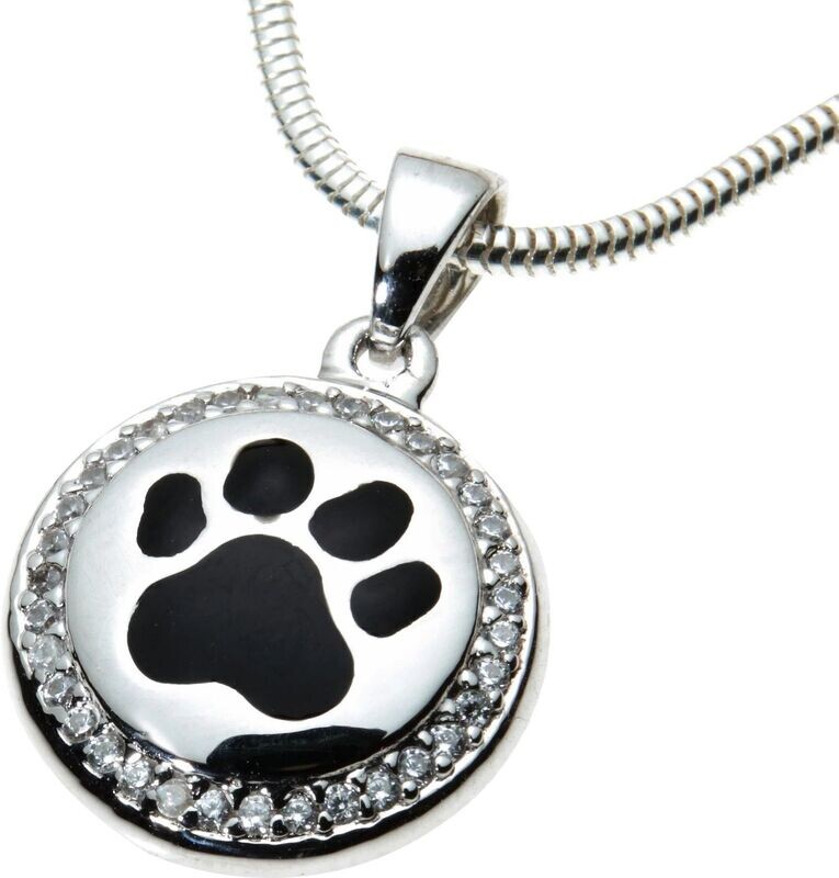 Pendentif argenté EMBLEME en argent massif