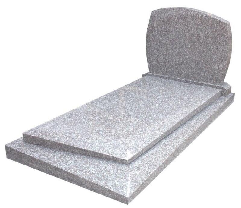 Monument funéraire GEMME en granit Rose Perlé