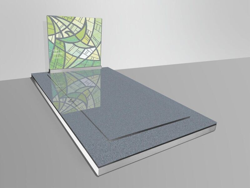 Monument en verre ENVOL VERT