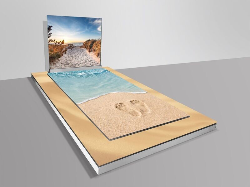 Monument en verre PLAGE