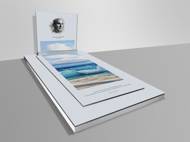 Monument en verre OCEAN